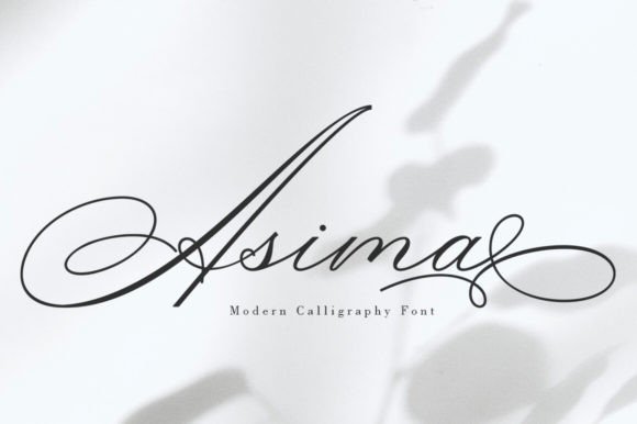Asima: The Sweet Script Font for Modern Campaigns
