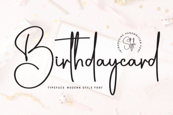 Birthdaycard: The Versatile Typeface for Modern Campaigns