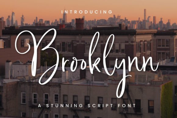Brooklynn: The Handwritten Typeface That Elevates Editorial Design
