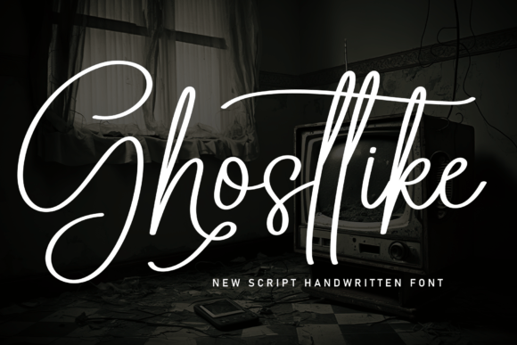 Ghostlike: A Timeless Handwritten Typeface for Authentic Brand Identity