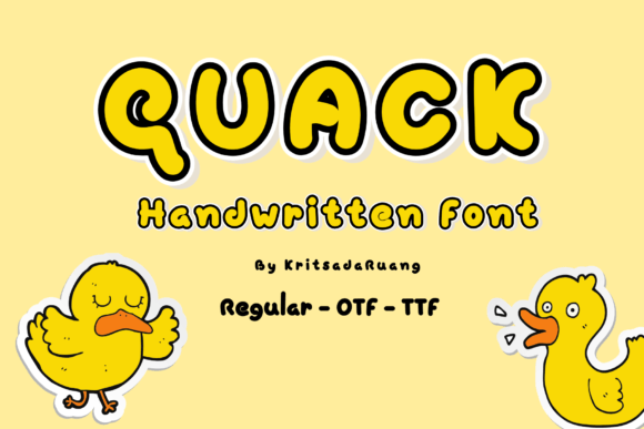 Quack: The Handwritten Typeface That Transforms Digital Brand Identity