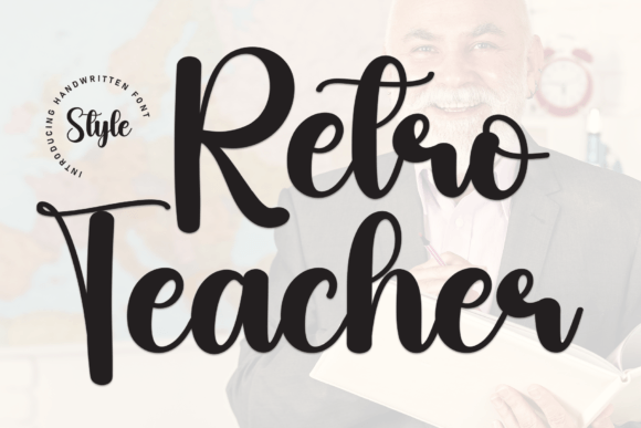 Retro Teacher: The Perfect Handwritten Typeface for Crafters