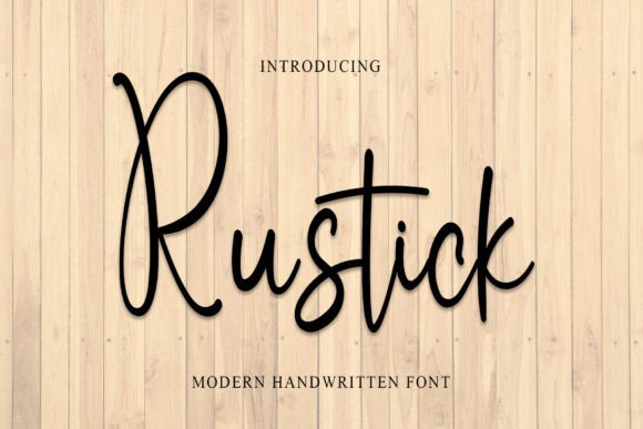 Rustick: The Handwritten Typeface That Elevates Small Business Branding