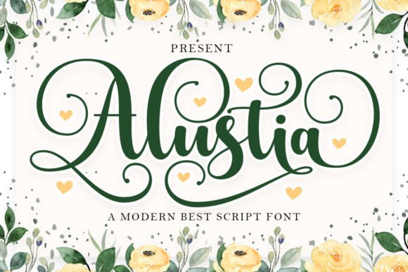 Why Alustia Is the Perfect Script Font for Modern Editorial Design